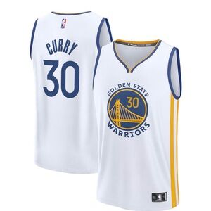 Nike Golden State Warriors Stephen Curry 30 NBA Jersey White Icon Edition Sz XL